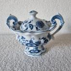 Sierlijk potje Blue danube japans porselein, Ophalen of Verzenden