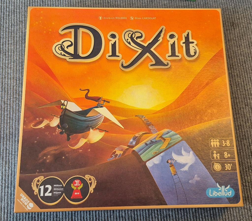 Dixit spel Nederlands, Lillebud, Vijf spelers of meer, Ophalen, Zo goed als nieuw, Libellud