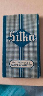 silka - 50 feuilles papier cigarettes - vloeitjes, Verzamelen, Ophalen of Verzenden, Zo goed als nieuw, Overige typen