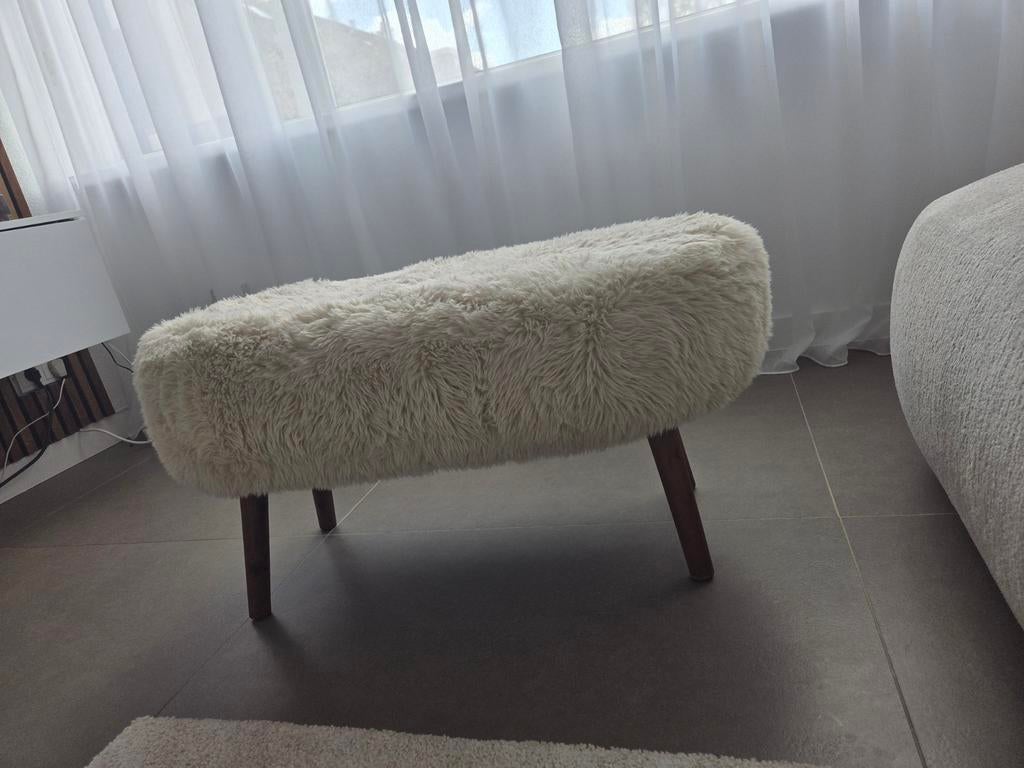 Bankje 40x82x40 cm, Ophalen, Zo goed als nieuw, Rechthoekig, 125 cm of meer