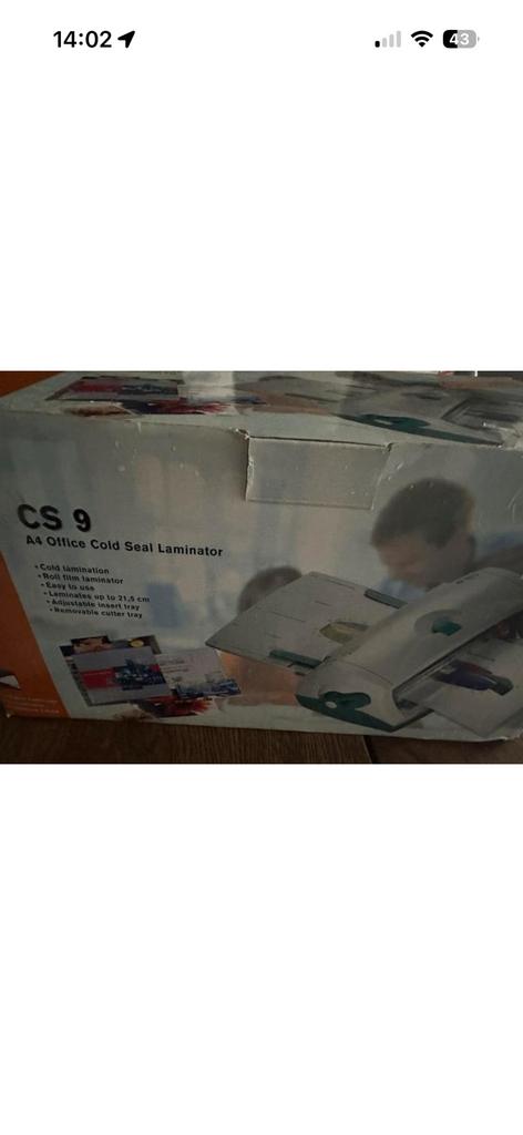 lamineerapparaat nieuw, Ophalen of Verzenden, Nieuw
