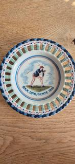 Antiek Delfts Blauw Bord O.K.K. Oprjochte 1895, Ophalen of Verzenden
