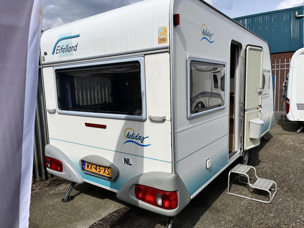 Eifelland Holiday 465 TU, Caravans en Kamperen, Caravans, Standaardzit, Bedrijf, 750 - 1000 kg, Eifelland