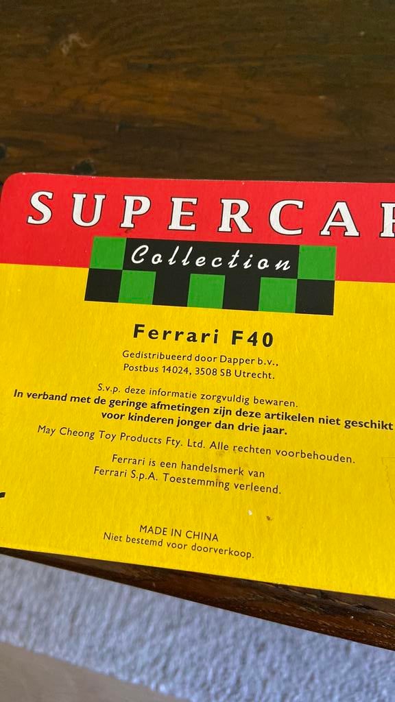 Ferrari F40 model auto’s collection, Ophalen of Verzenden, Zo goed als nieuw, Maisto