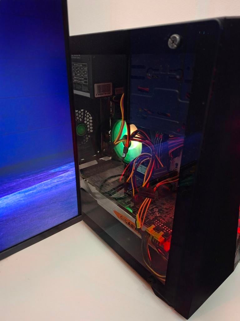 Game PC: AMD Ryzen 5 3500, GTX 1080Ti, 16GB RAM, 500GB SSD, Computers en Software, Desktop Pc's, Ophalen, Gebruikt, AMD Ryzen 5 3500