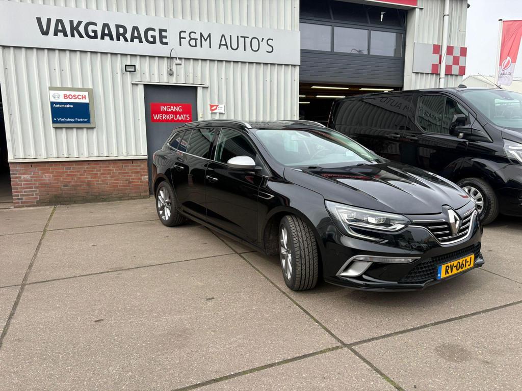 Renault Mégane Estate 1.2 TCe GT-Line Camera, Trekhaak Bose, Gebruikt, Euro 6, 4 cilinders, Zwart