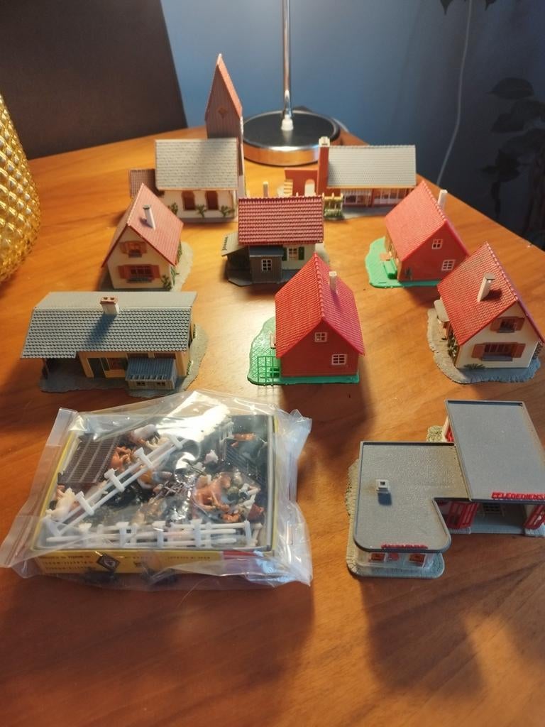 Faller modelbouw huisjes en accessoires, Overige merken, Gebruikt, Gelijkstroom, Brug, Tunnel of Gebouw