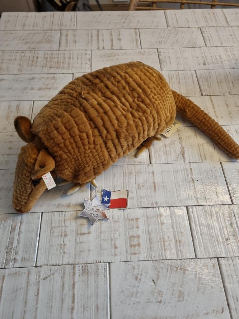 Steiff Gürteltier 45 (Armadillo) - Limited Edition, Ophalen, Overige merken, Overige karakters, Overige typen