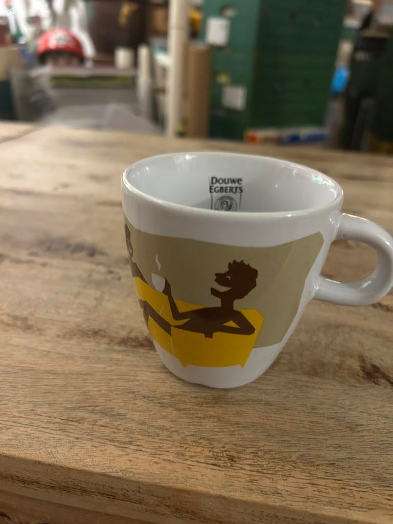 Douw Egberts kopje mokken design een heel oude kopje voor ve, Ophalen of Verzenden, Zo goed als nieuw, Overige stijlen, Kop(pen) en/of Schotel(s)