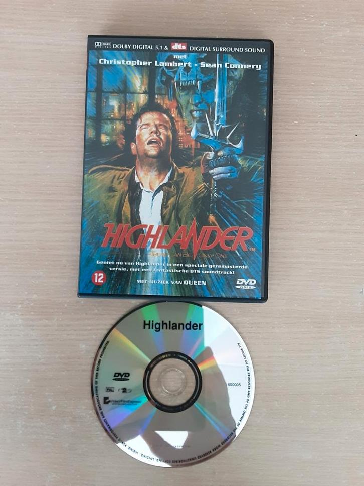 Film Highlander (Christopher Lambert) veel films van 1euro F, Cd's en Dvd's, Dvd's | Avontuur, Vanaf 12 jaar, Ophalen of Verzenden