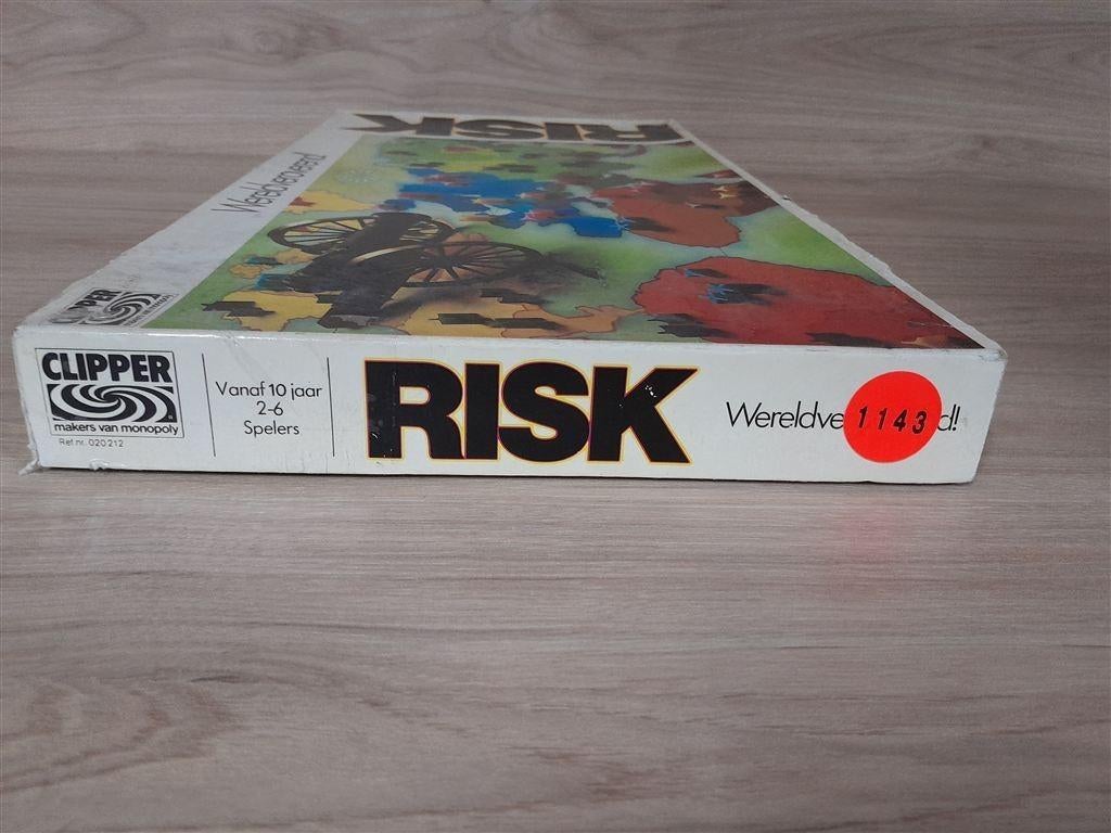 risk witte doos slechte doos [s1143], Hobby en Vrije tijd, Gezelschapsspellen | Bordspellen, Ophalen of Verzenden, Zo goed als nieuw