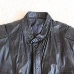 Mooie Soepele Leren Pak Tan Vintage Heren Jas181* (L) € 65,-, Pak Tan, Maat 52/54 (L), Zwart, Ophalen of Verzenden