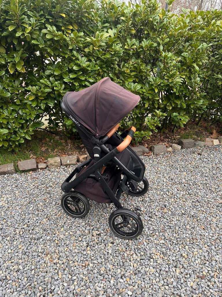 Zwarte dubatti kinderwagen, Kinderen en Baby's, Kinderwagens en Combinaties, Ophalen of Verzenden, Zo goed als nieuw, Overige merken