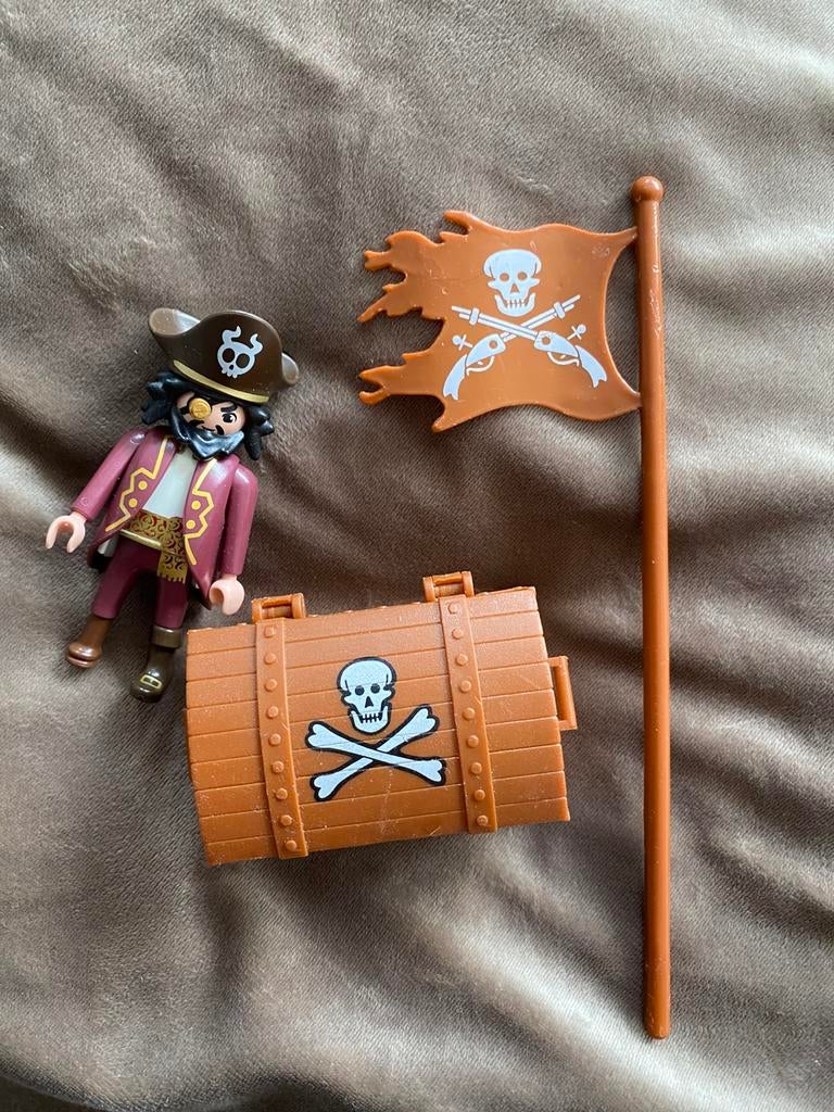 Playmobil piraat, Ophalen of Verzenden, Zo goed als nieuw
