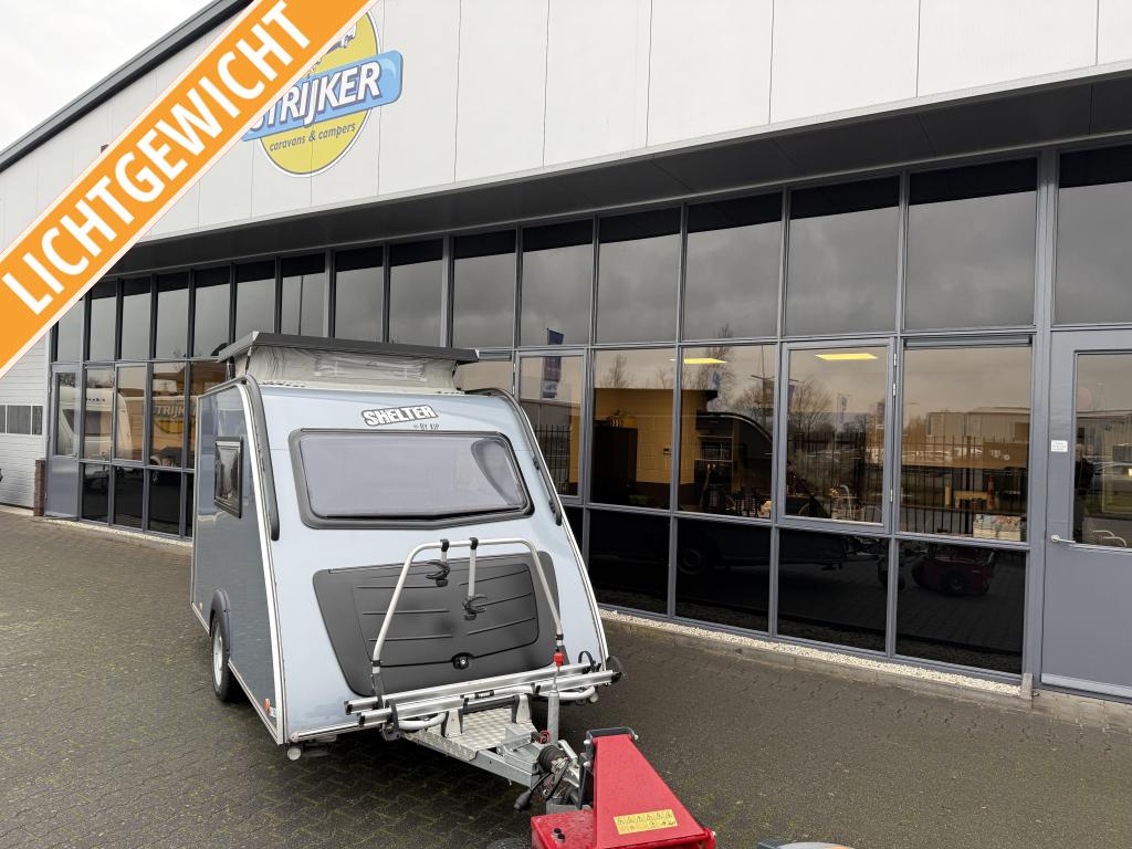Kip Shelter PLUS Langslaper 750KG max + Bovag 2026 !! Luifel, Caravans en Kamperen, Tot en met 2, Bedrijf, Treinzit, Overige typen