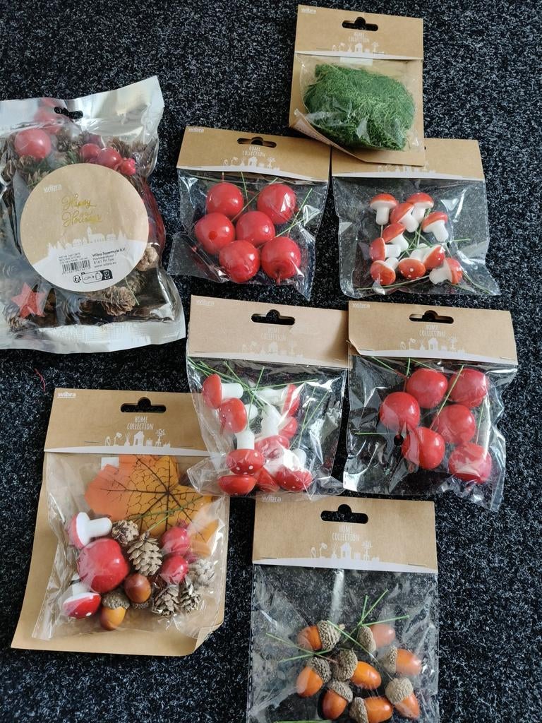 Wibra herfst knutselspullen, Hobby en Vrije tijd, Ophalen of Verzenden, Nieuw, Materiaal