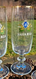 4 stuks bavaria glazen, Verzamelen, Biermerken, Ophalen, Zo goed als nieuw, Glas of Glazen, Bavaria
