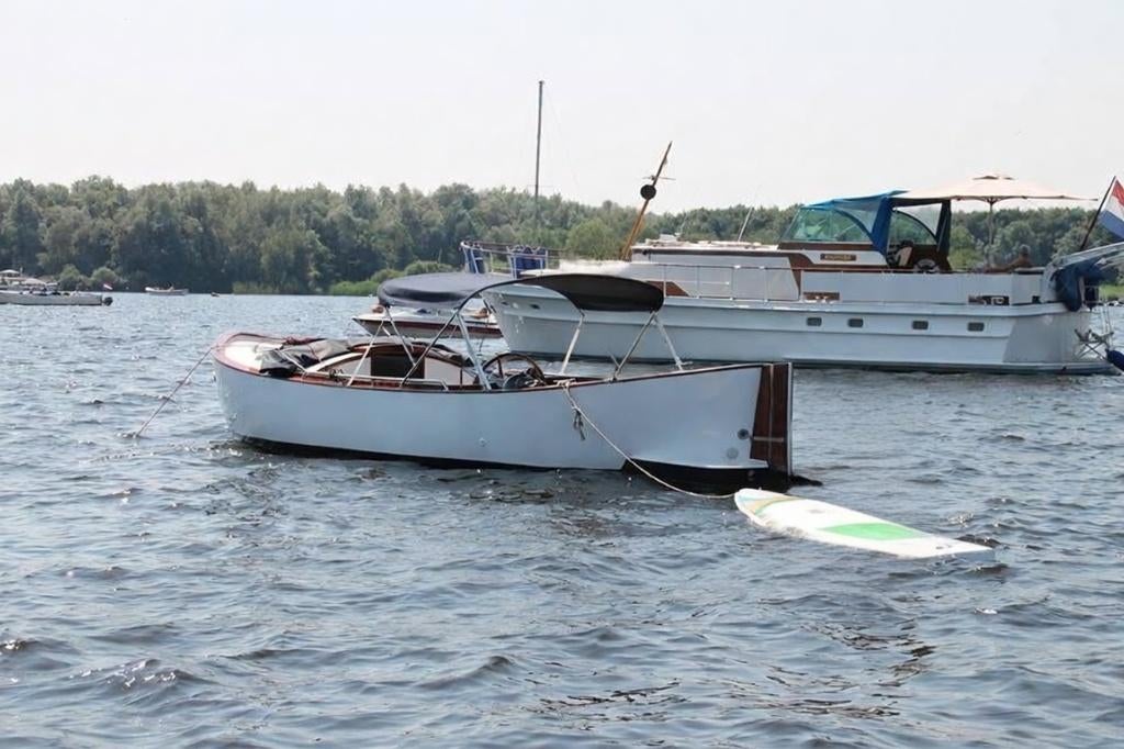 Klassiek chique gebouwde Hardingsloep 8,20m, Watersport en Boten, Sloepen, Ophalen, Gebruikt, Binnenboordmotor, 6 meter of meer