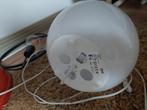 Twee IKEA lampen - Wit, Huis en Inrichting, Ophalen, Gebruikt, Modern, Sfeervol, Glas