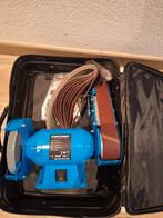 Topcraft bandschuurmachine en slijpmachine combinatie, Ophalen of Verzenden, Nieuw, Minder dan 700 watt, Werkbankslijpmachine