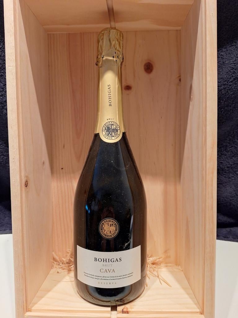 Bohigas Brut Cava Reserva - Spaanse mousserende wijn, Ophalen of Verzenden, Gebruikt, Spanje, Overige typen