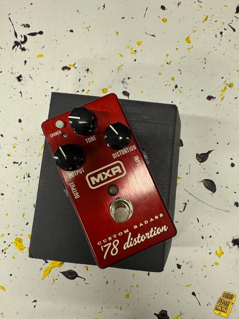 MXR M78 Custom Badass '78 Distortion, Muziek en Instrumenten, Effecten, Zo goed als nieuw, Distortion, Overdrive of Fuzz, Ophalen of Verzenden