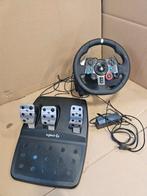 Logitech G29 Driving Force Racestuur + Pedalen, Ophalen of Verzenden, Zo goed als nieuw