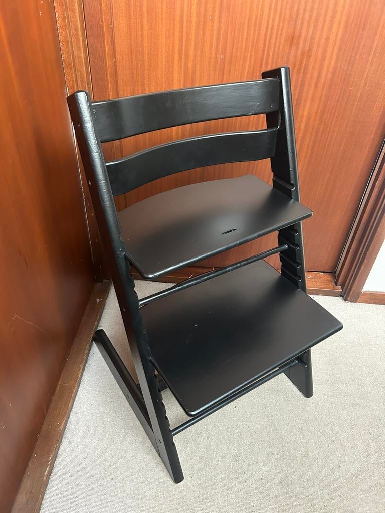 Stokke tripp trapp nieuw model, Ophalen, Gebruikt, Meegroeistoel, Aanschuifbaar