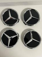 Mercedes Naafdoppen 75mm Set van 4 Velgdoppen centre cap AMG, Auto diversen, Wieldoppen, Ophalen of Verzenden, Nieuw