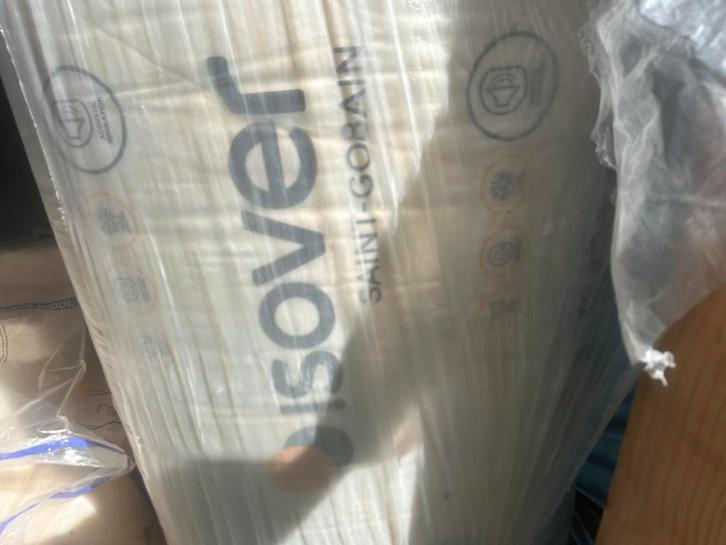 Isolatie glaswol 7cm dik - Nieuw in verpakking, Doe-het-zelf en Verbouw, Isolatie en Afdichting, Nieuw, Vloerisolatie, Glaswol