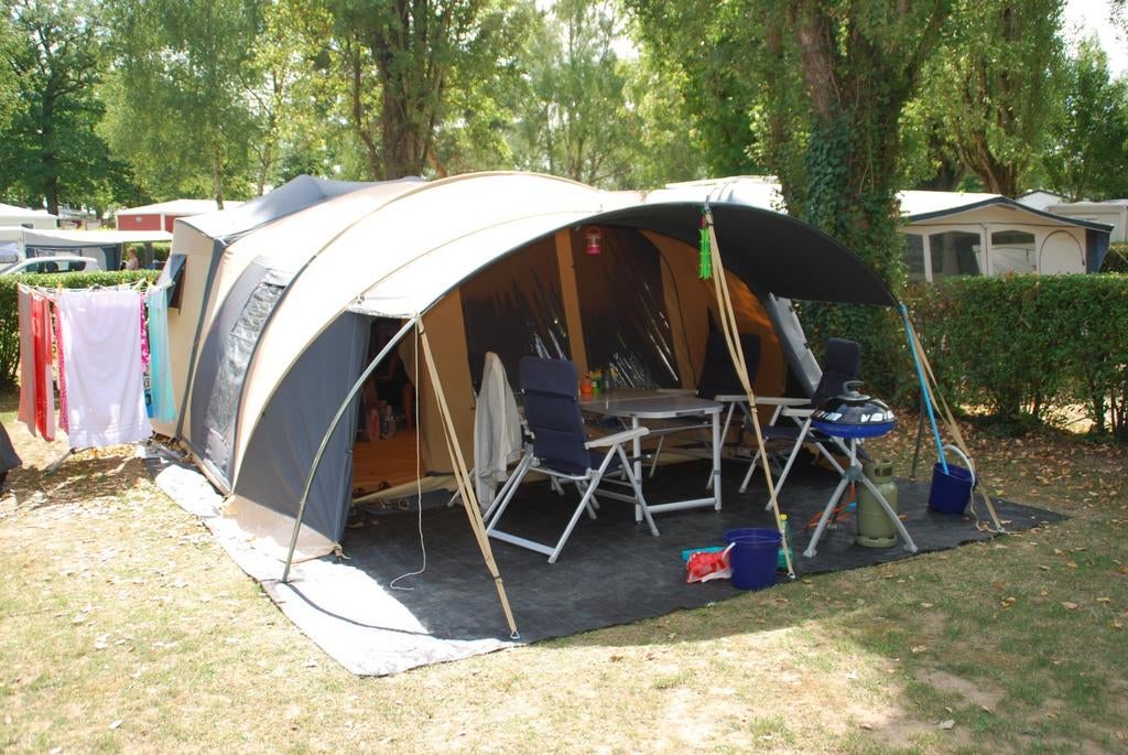 Zeer complete Cabanon Mercury De Luxe vouwwagen (2017), Caravans en Kamperen, Vouwwagens, Beige, Aanwezig, Tot en met 6, Cabanon