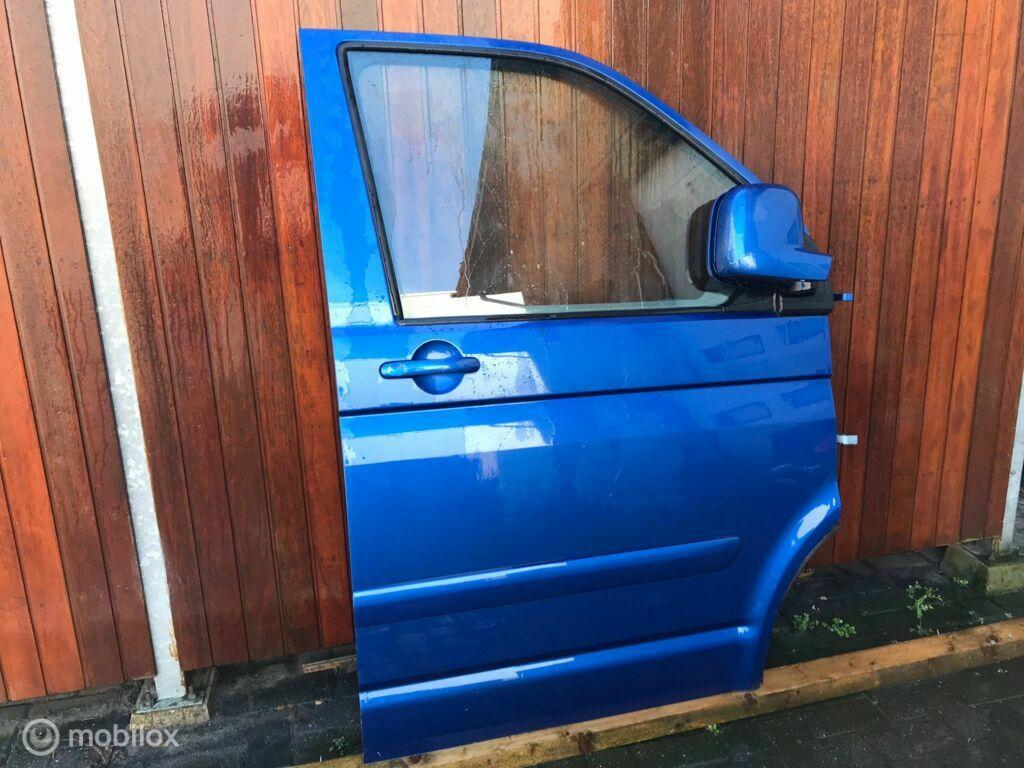 Volkswagen Transporter T5 T5 GP T6 Deur compleet, Gebruikt, Ophalen of Verzenden, Volkswagen, Voor