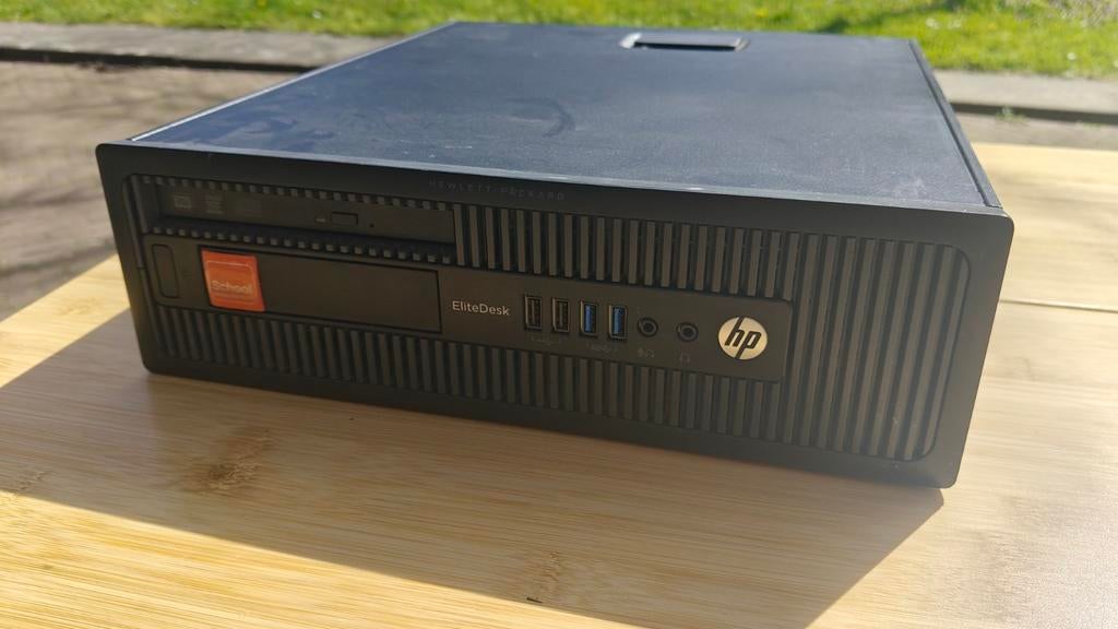 HP EliteDesk Desktop PC met 120GB SSD, Computers en Software, Ophalen of Verzenden