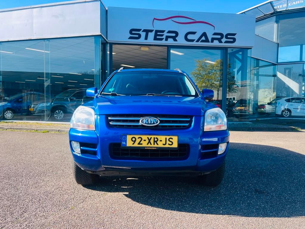 Kia Sportage 2.0 CVVT Comfort|KM93700NAP|1Est eigenaar|Airco, 1442 kg, Gebruikt, Zwart, 4 cilinders