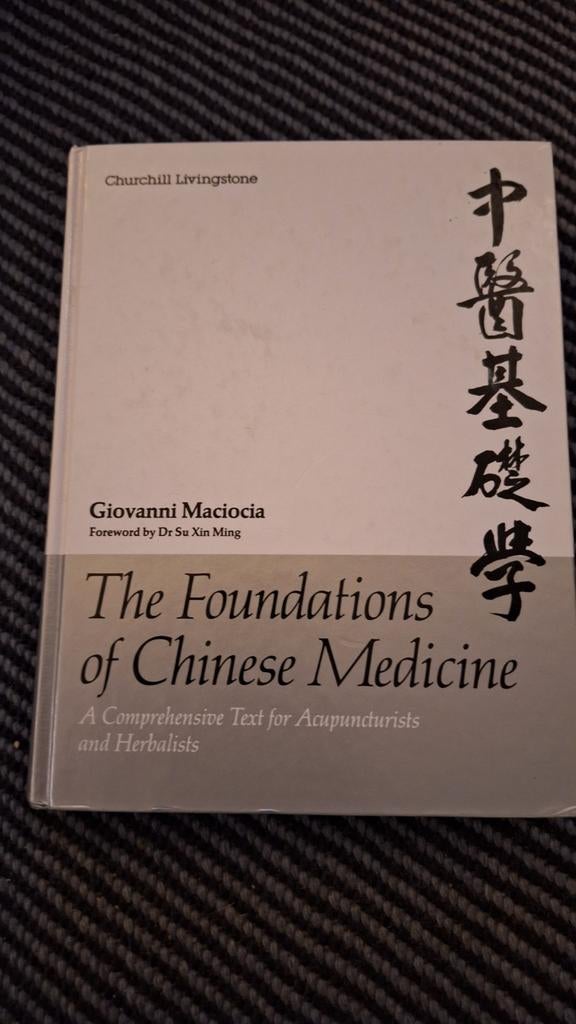 The Foundations of Chinese Medicine - Maciocia, Boeken, Ophalen of Verzenden, Zo goed als nieuw, Kruiden en Alternatief, Giovanni Maciocia