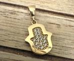 Prachtige 14k gouden fatima hand hanger, Ophalen of Verzenden, Nieuw, Goud
