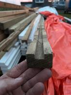 >Geïmpregneerde ventilatielatten: >7 st. AFM. 45x28x4800 mm, Tuin en Terras, Ophalen, Zo goed als nieuw, Planken