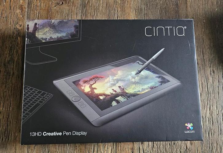 Cintiq 13HD Creatieve Pen Display, Computers en Software, Tekentablets, Gebruikt, Bedraad, Ophalen of Verzenden