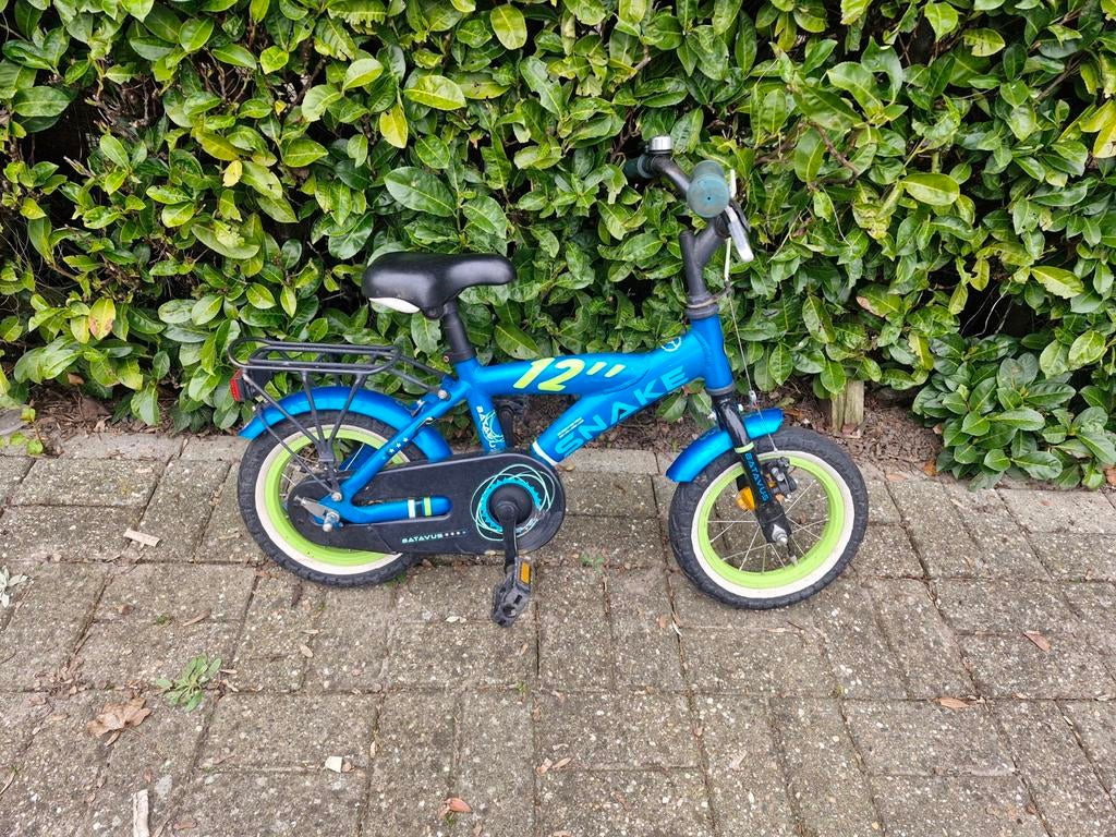 Kinderfiets 12inch, Fietsen en Brommers, Fietsen | Kinderfietsjes, Ophalen, Gebruikt, Minder dan 16 inch, Batavus Snake fiets
