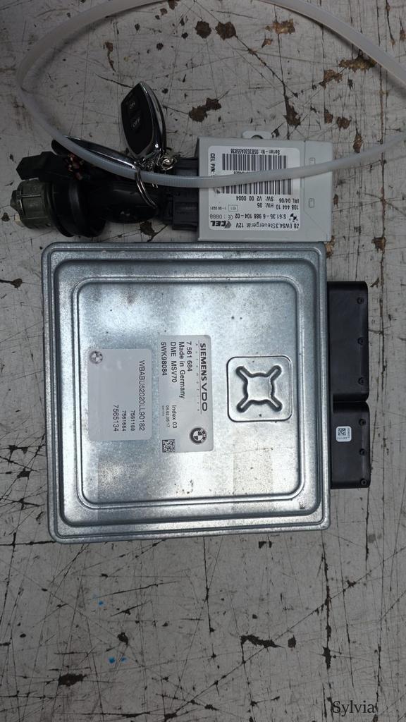 Startset EWS Contactslot + ECU Siemens N52 3.0 BMW Z4 serie, Auto-onderdelen, Gebruikt, -, -, Ophalen of Verzenden