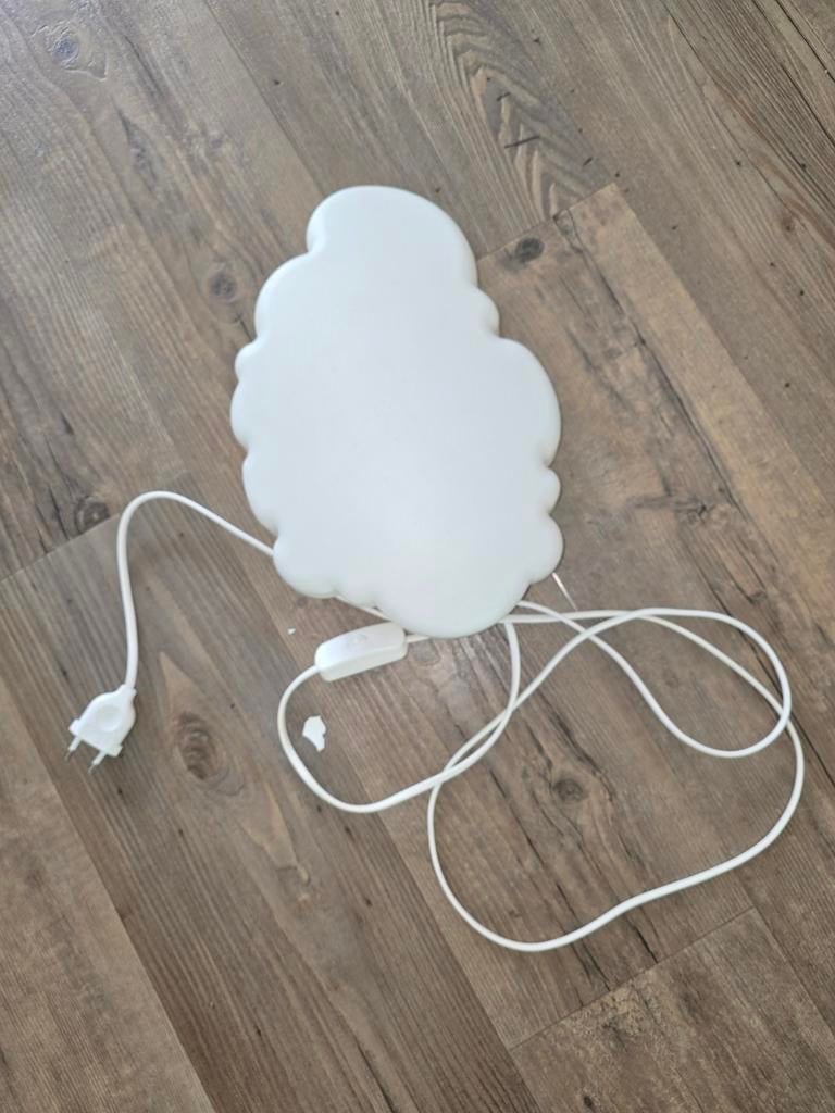 IKEA Nachtlamp Witte Wolk - Perfect voor Kinderkamer, Ophalen of Verzenden, Gebruikt, Modern, Speels, Kinderkamer
