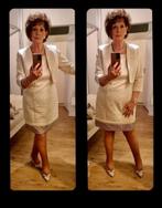 Linea Raffaelli 2-delige poederroze set maat 46/48, Verzenden, Zo goed als nieuw, Maat 46/48 (XL) of groter, Overige typen