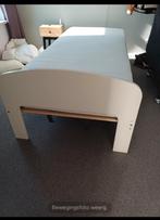 Gratis af te halen: Eenpersoonsbed (wegens verhuizing), Gebruikt, 90 cm, Eenpersoons, Wit