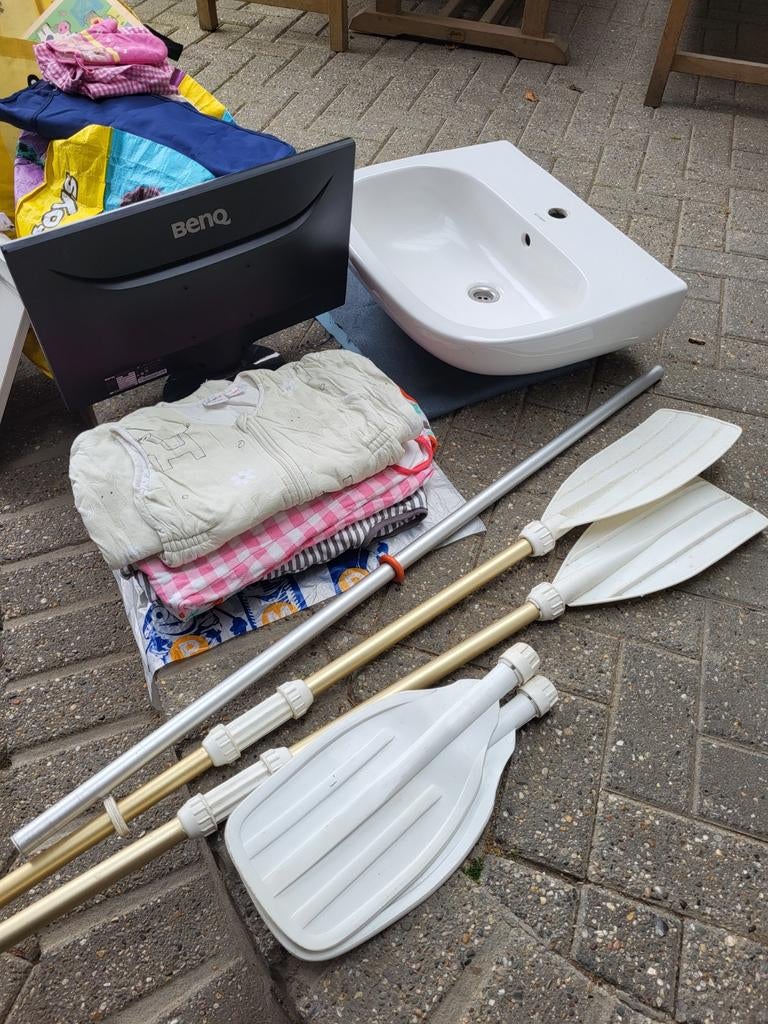 Gratis rommelmarkt spul, Ophalen