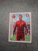 Panini sticker Euro 2016 France. Cristiano Ronaldo Portugal, Verzenden, Zo goed als nieuw, Sticker