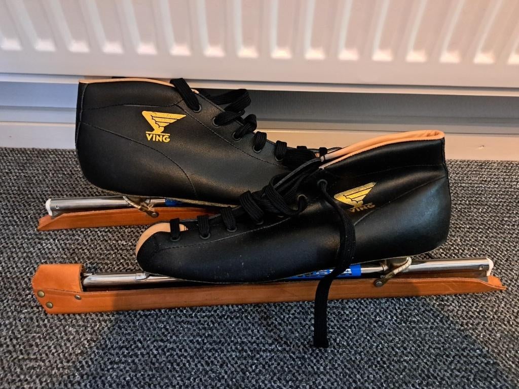 Zandstra Ving noren, Sport en Fitness, Schaatsen, Ophalen, Zandstra, Zo goed als nieuw, Noren