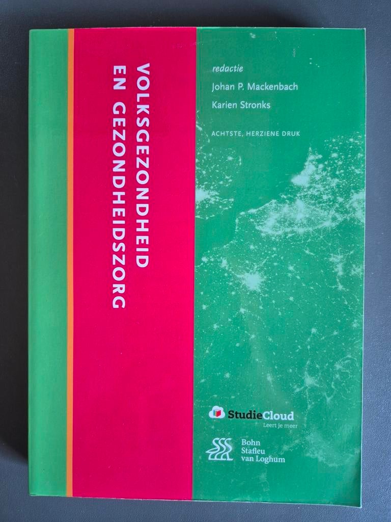 Volksgezondheid en gezondheidszorg, Boeken, Studieboeken en Cursussen, Beta, Mackenbach, Ophalen of Verzenden, WO