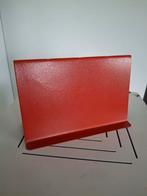 Vintage Oranje Metalen Display - Retro Liefhebbers, Ophalen of Verzenden