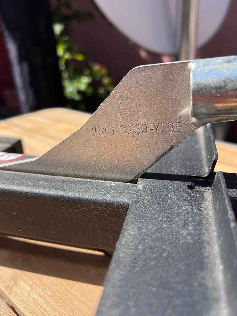 Laminaat snijder J040-3230-YL3E, Gebruikt, Overige typen, Ophalen of Verzenden, 30 tot 70 mm