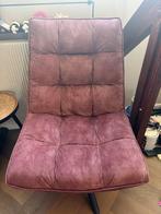 Roze fauteuil Home67 van Loods5, Gebruikt, 75 tot 100 cm, Ophalen of Verzenden, Stof